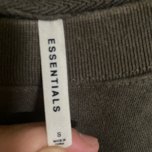 FOG essentials 2017 crewneck zipper size S - Picture 8 of 11